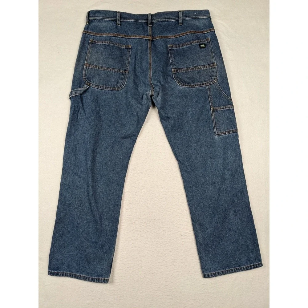 Key Mens Blue Denim Jeans Size 40 X 32 Cotton Blend